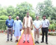Independence day celebration at official residence of Hon'ble MoS (IC) of Tourism and Culture